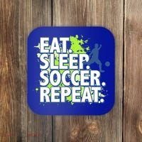 Eat Sleep Soccer Repeat Gift Coaster thumb 0