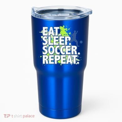 Eat Sleep Soccer Repeat Gift Tumbler