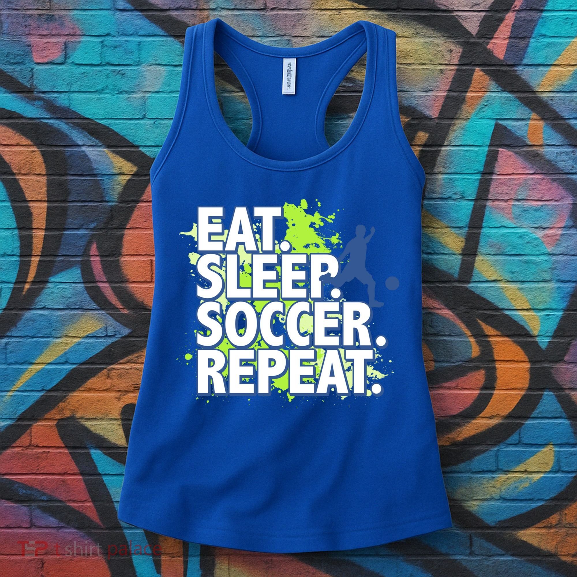 Eat Sleep Soccer Repeat Gift Women's Tank Top
