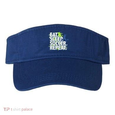 Eat Sleep Soccer Repeat Gift Visor