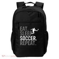 Eat Sleep Soccer Repeat Soccer Graphic Backpack thumb 0