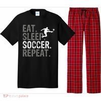 Eat Sleep Soccer Repeat Soccer Graphic Pajama Set thumb 0