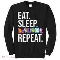 Eat Sleep Scrapbook Repeat Scrapbooker Scrapbooking Lover Sweatshirt thumb 0