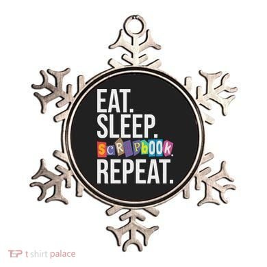 Eat Sleep Scrapbook Repeat Scrapbooker Scrapbooking Lover Ornament