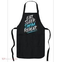 Eat Sleep Swim Repeat Swimming Apron thumb 0