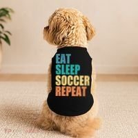 Eat Sleep Soccer Repeat Doggie Tank thumb 2