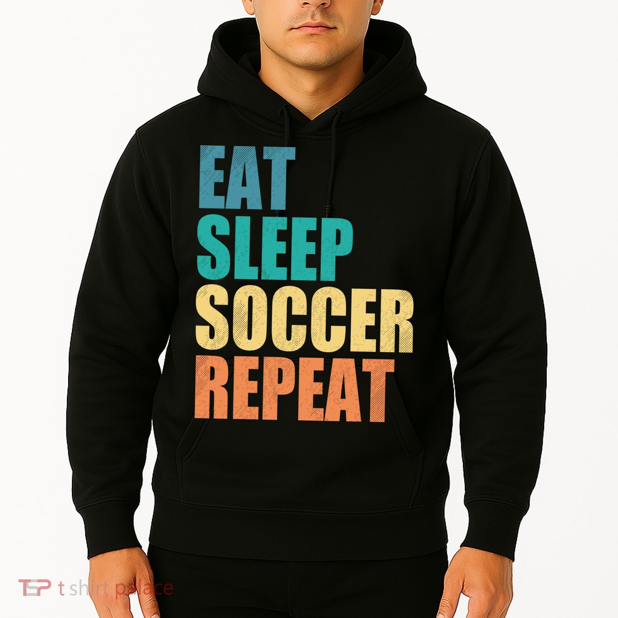 Eat Sleep Soccer Repeat Hoodie