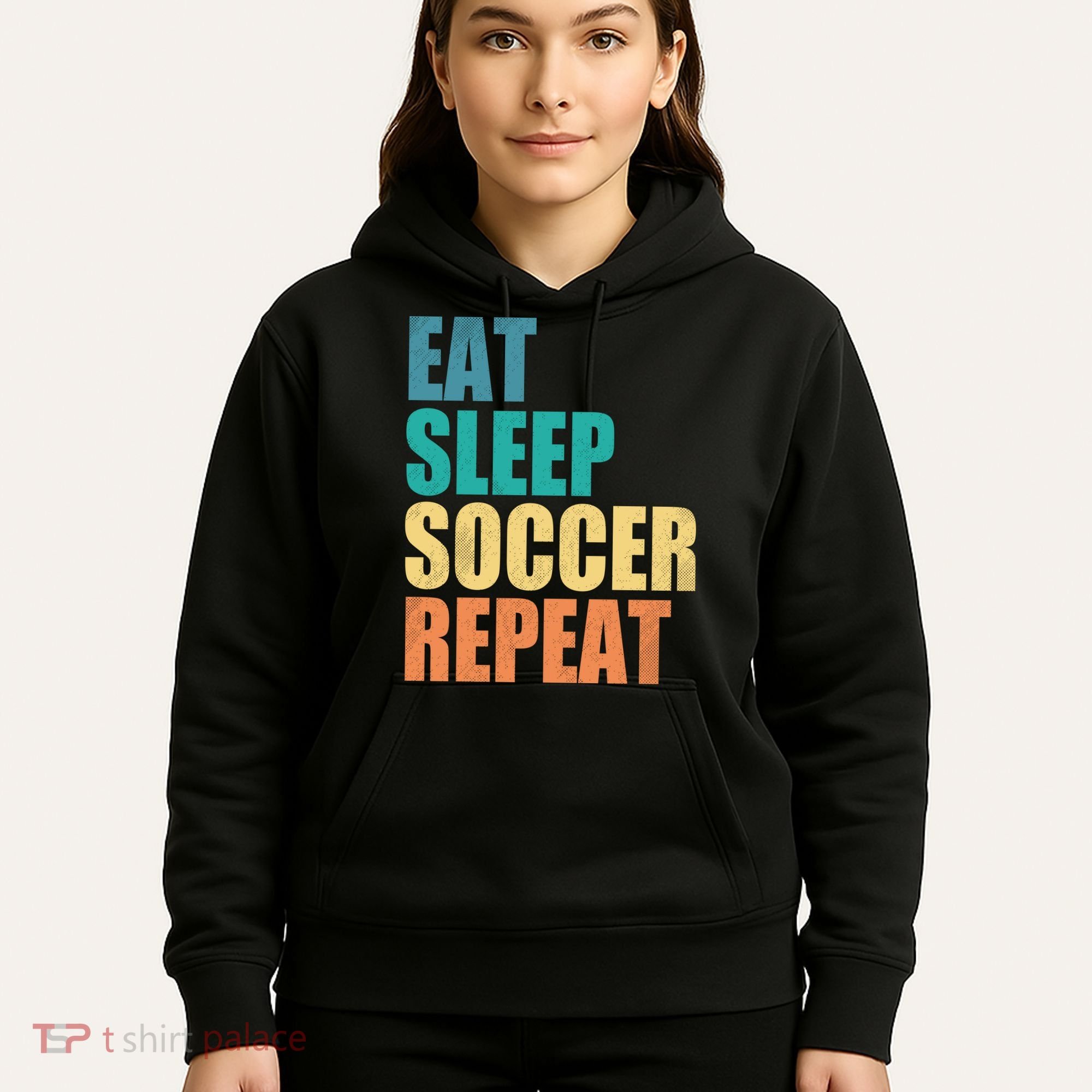 Eat Sleep Soccer Repeat Hoodie