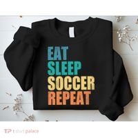Eat Sleep Soccer Repeat Sweatshirt thumb 2