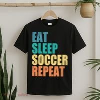 Eat Sleep Soccer Repeat T-Shirt thumb 2