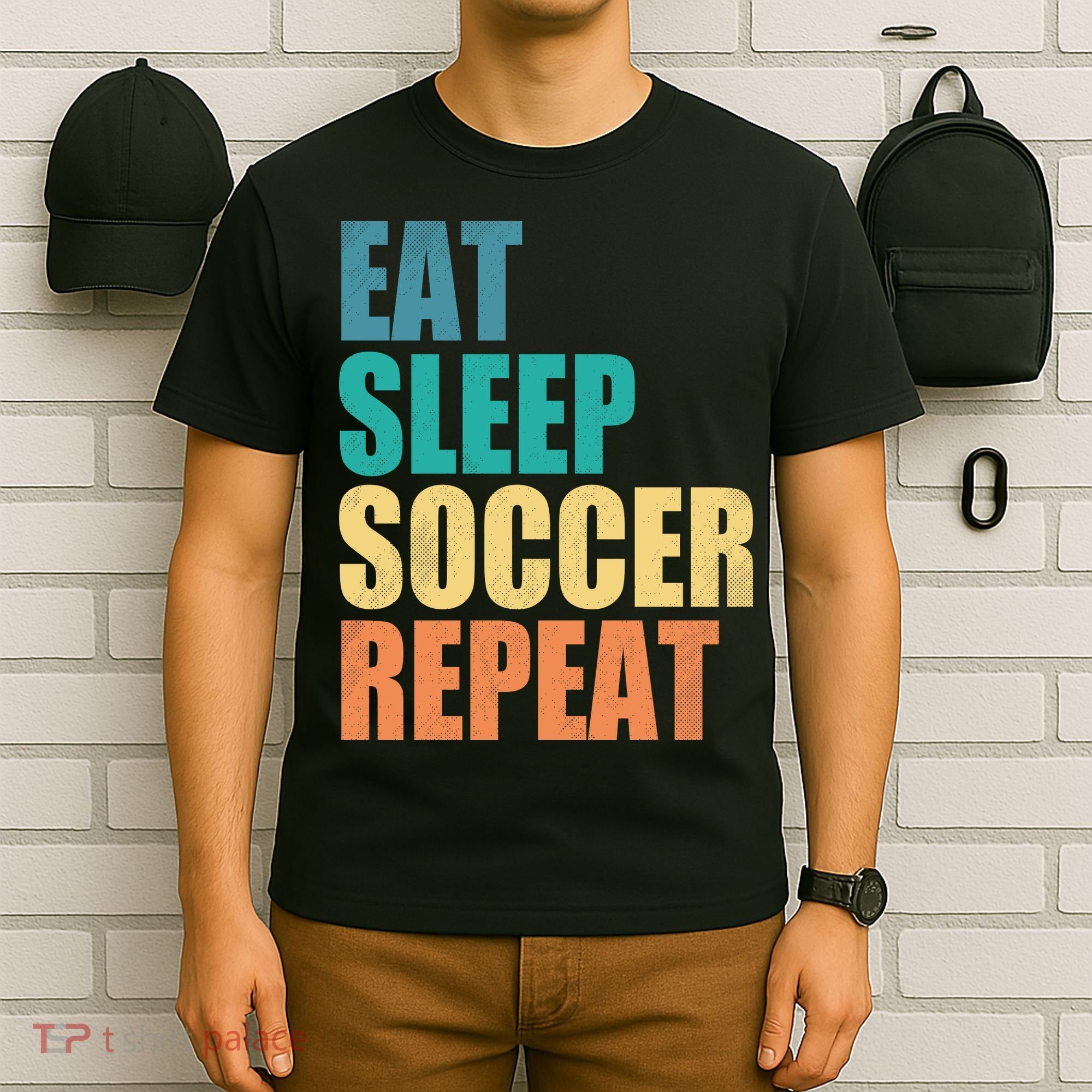 Eat Sleep Soccer Repeat T-Shirt