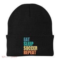 Eat Sleep Soccer Repeat Beanie thumb 0