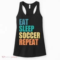 Eat Sleep Soccer Repeat Women's Tank Top thumb 0