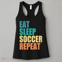 Eat Sleep Soccer Repeat Women's Tank Top thumb 3