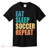 Eat Sleep Soccer Repeat Kids T-Shirt thumb 0