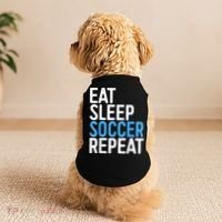 Eat Sleep Soccer Repeat Doggie Tank thumb 2