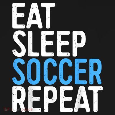 Eat Sleep Soccer Repeat Premium T-Shirt