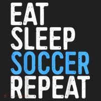 Eat Sleep Soccer Repeat Hat thumb 2