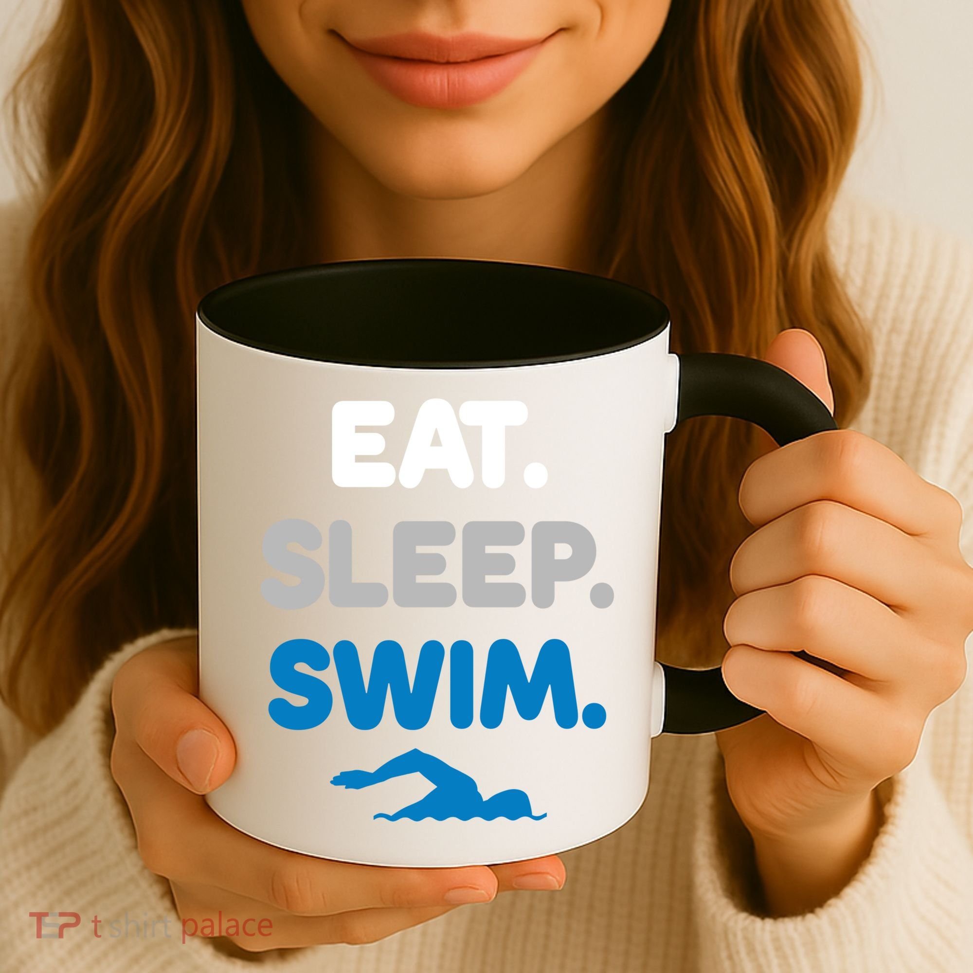 Eat Sleep Swim Swimming Sports Swimmer Athlete Gift Coffee Mug