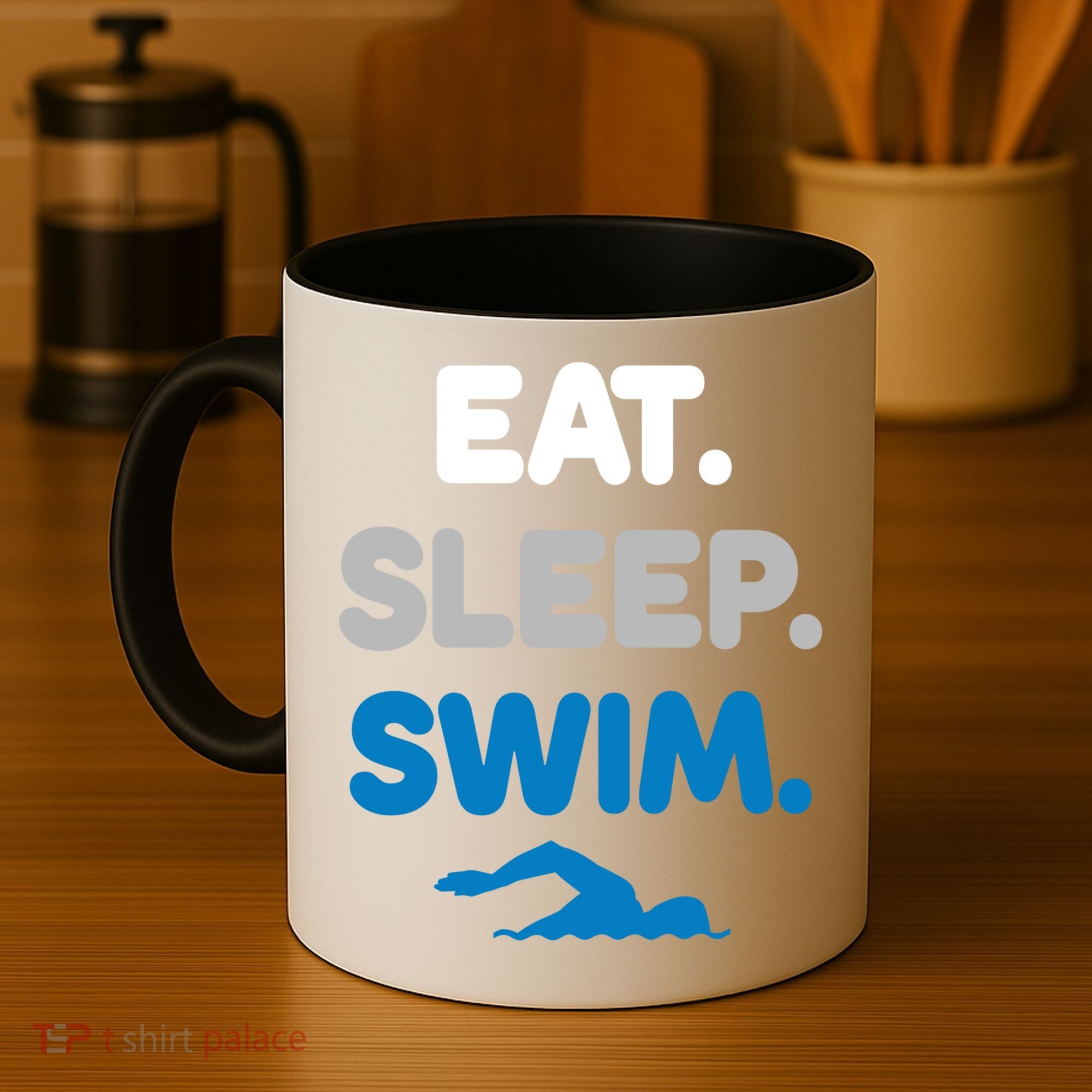 Eat Sleep Swim Swimming Sports Swimmer Athlete Gift Coffee Mug