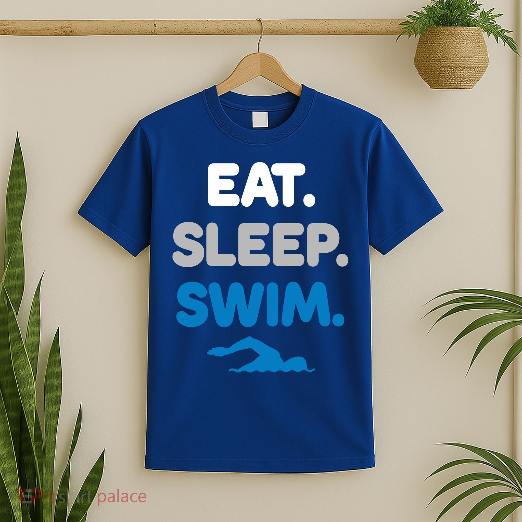 Eat Sleep Swim Swimming Sports Swimmer Athlete Gift T-Shirt