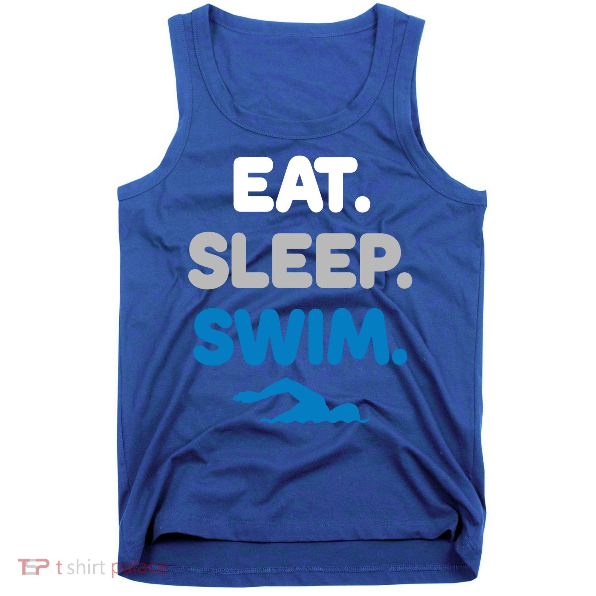 Eat Sleep Swim Swimming Sports Swimmer Athlete Gift Tank Top