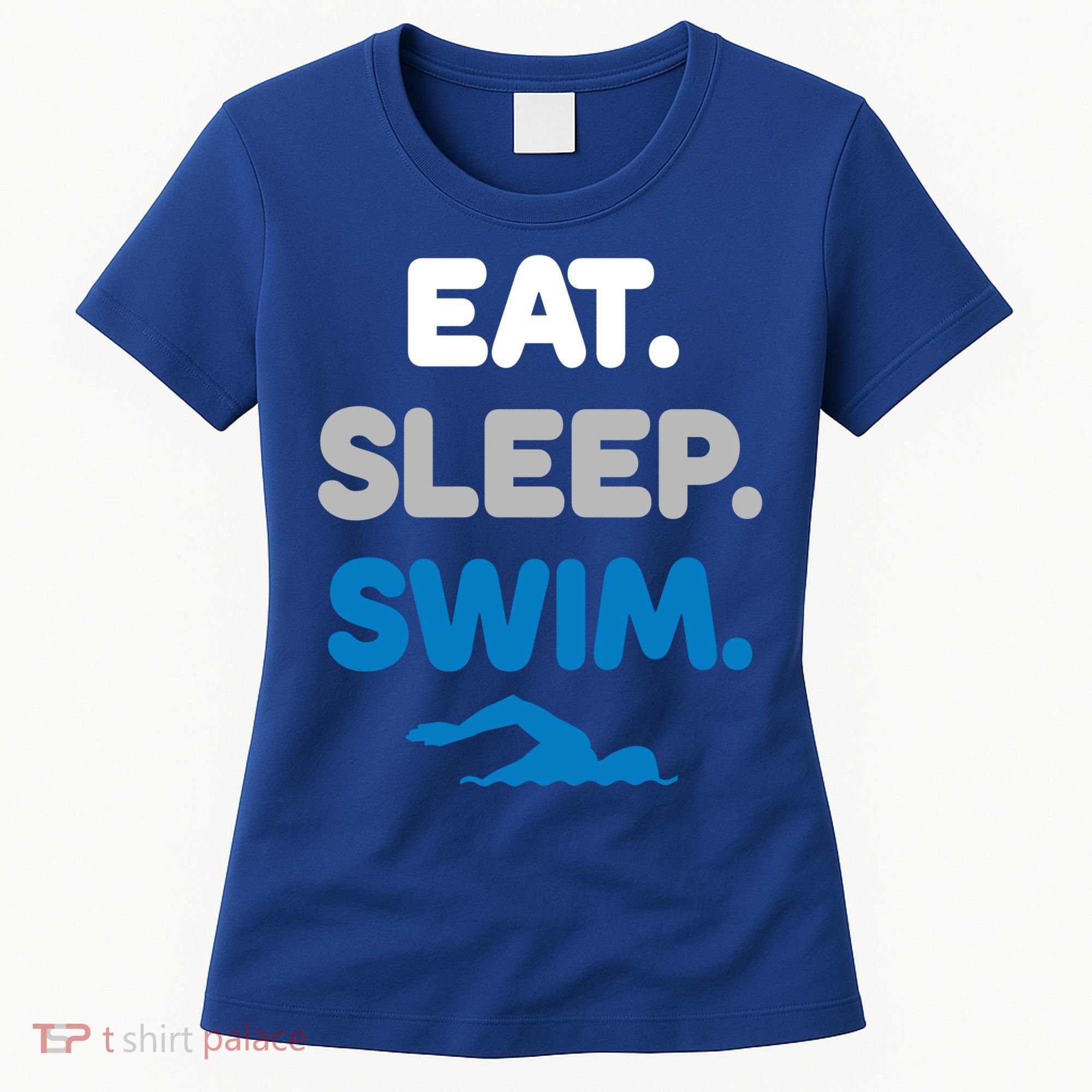 Eat Sleep Swim Swimming Sports Swimmer Athlete Gift Women's T-Shirt