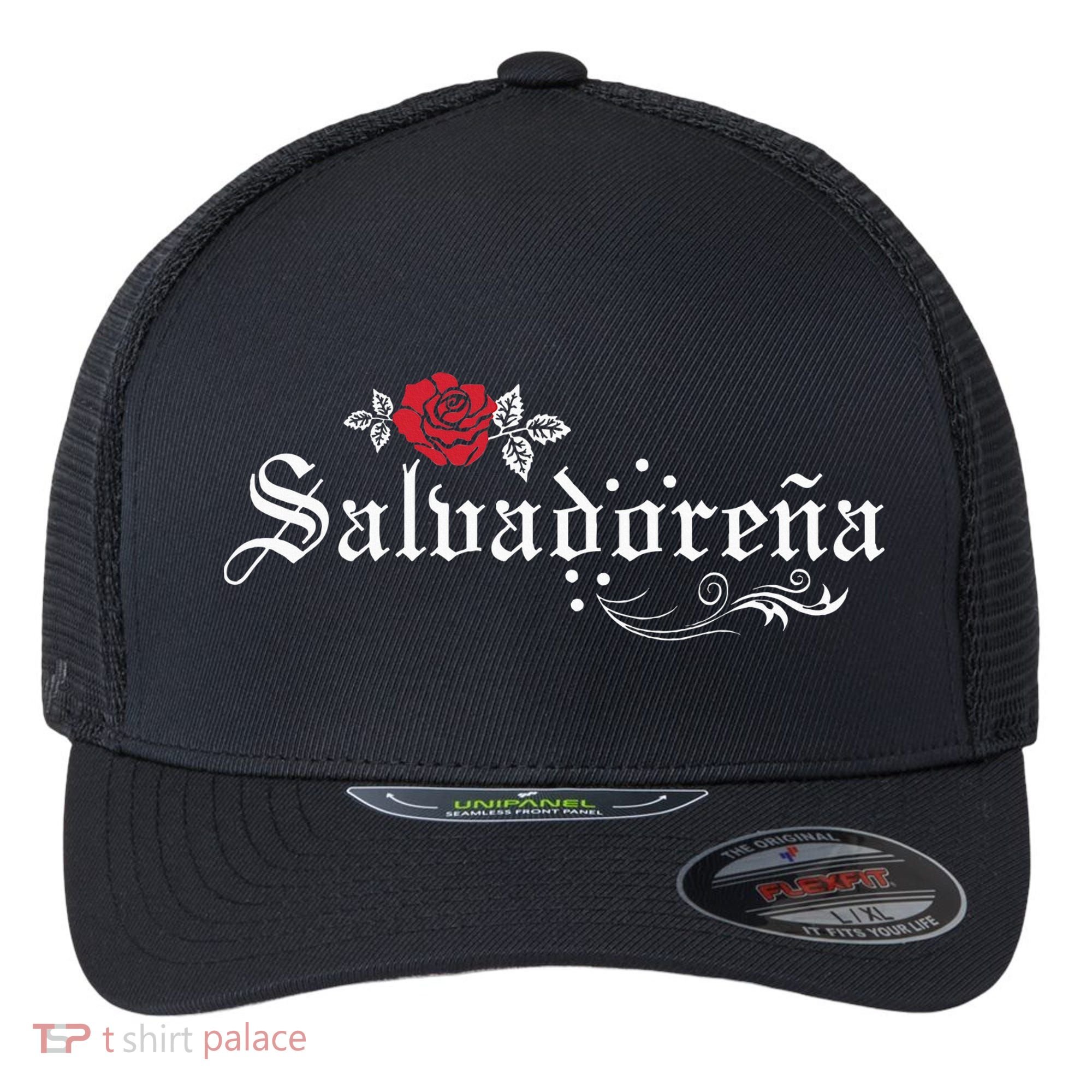 El Salvador SalvadoreñA Flexfit Unipanel Trucker Cap