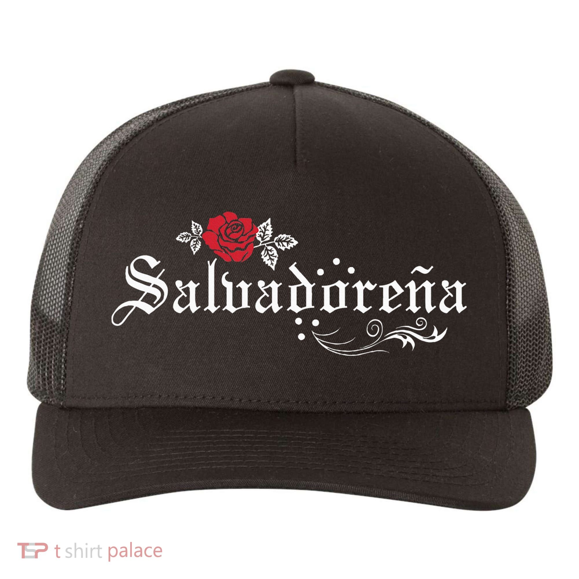 El Salvador SalvadoreñA Yupoong Adult 5-Panel Trucker Hat