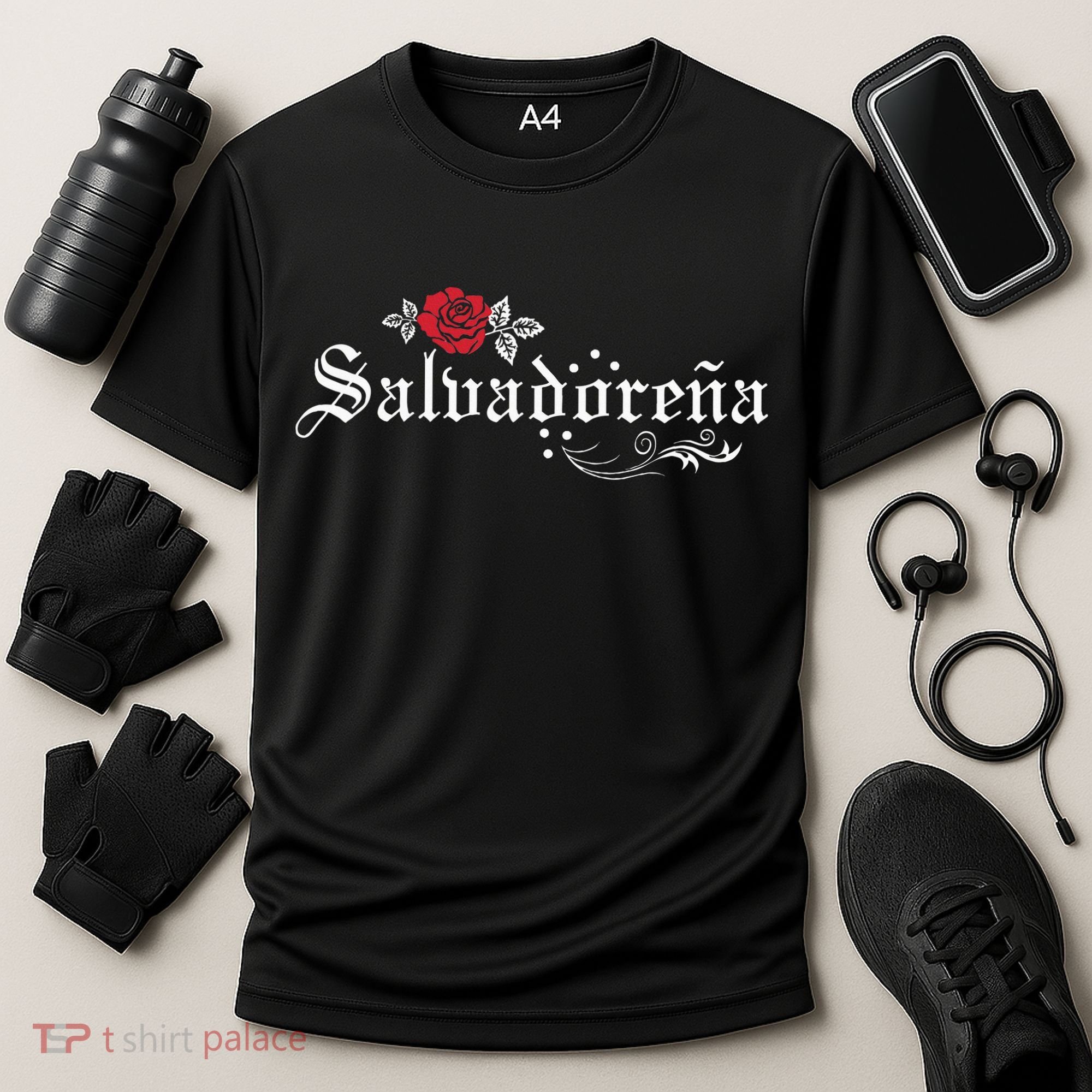 El Salvador SalvadoreñA Cooling Performance Crew T-Shirt
