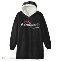 El Salvador SalvadoreñA Hooded Wearable Blanket thumb 0