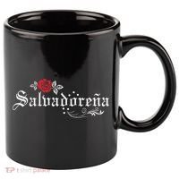 El Salvador SalvadoreñA 11oz C Handle Ceramic Mug thumb 0