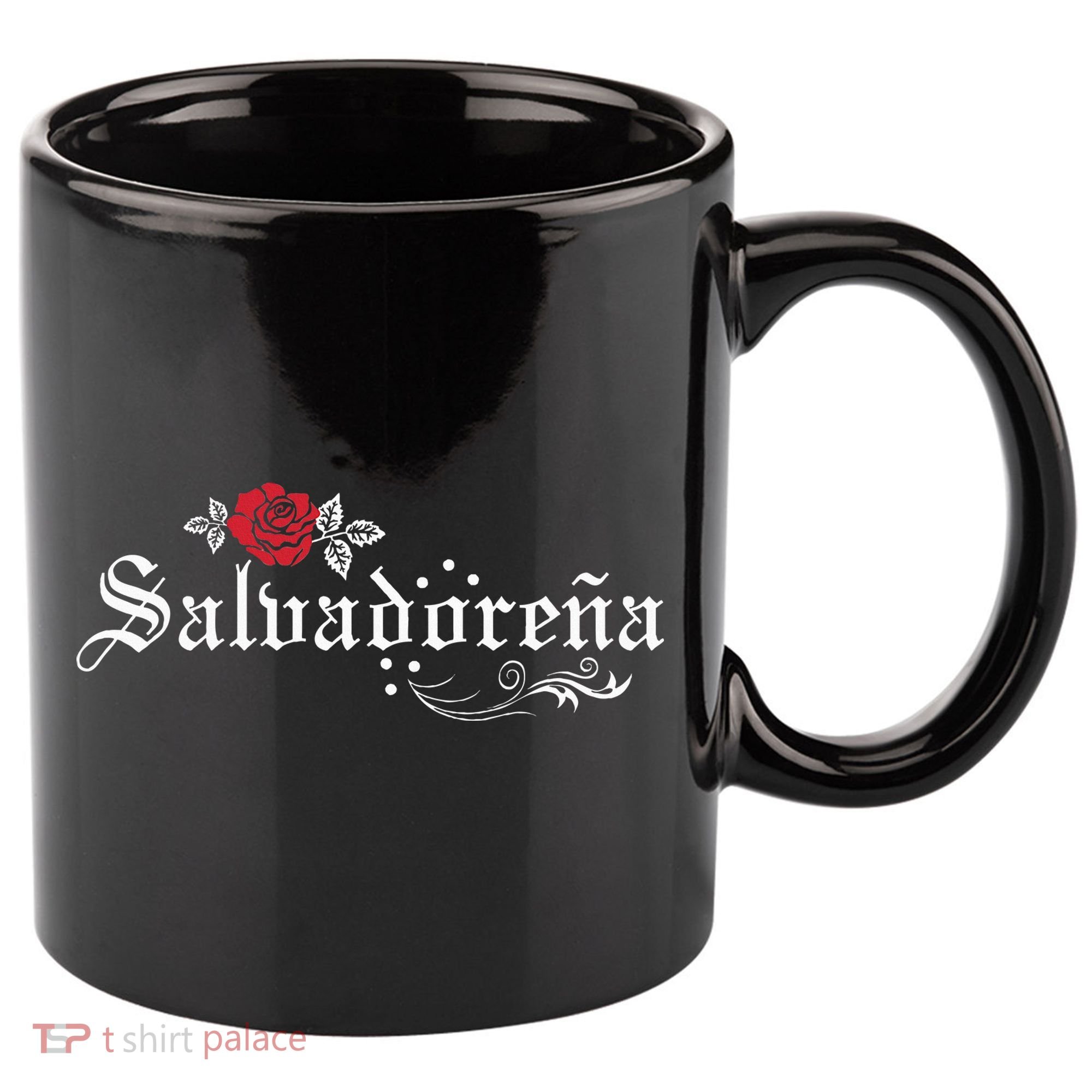 El Salvador SalvadoreñA 11oz C Handle Ceramic Mug
