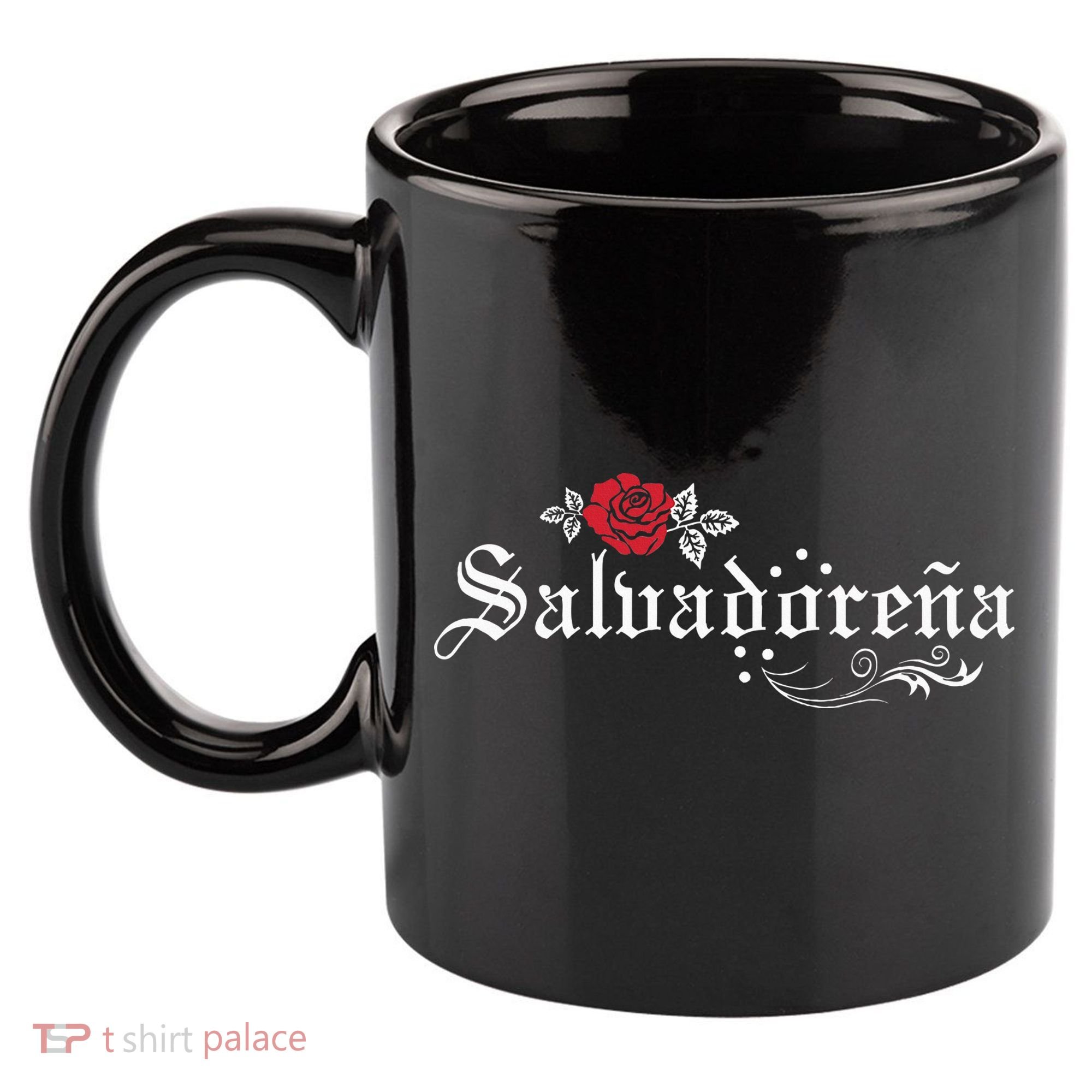 El Salvador SalvadoreñA 11oz C Handle Ceramic Mug