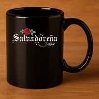 El Salvador SalvadoreñA 11oz C Handle Ceramic Mug thumb 3