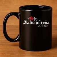 El Salvador SalvadoreñA 11oz C Handle Ceramic Mug thumb 4