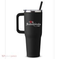 El Salvador SalvadoreñA 40oz Vacuum Insulated Stainless Steel Travel Tumbler thumb 2