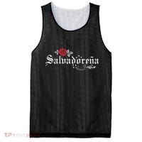 El Salvador SalvadoreñA Mesh Reversible Basketball Jersey Tank thumb 0