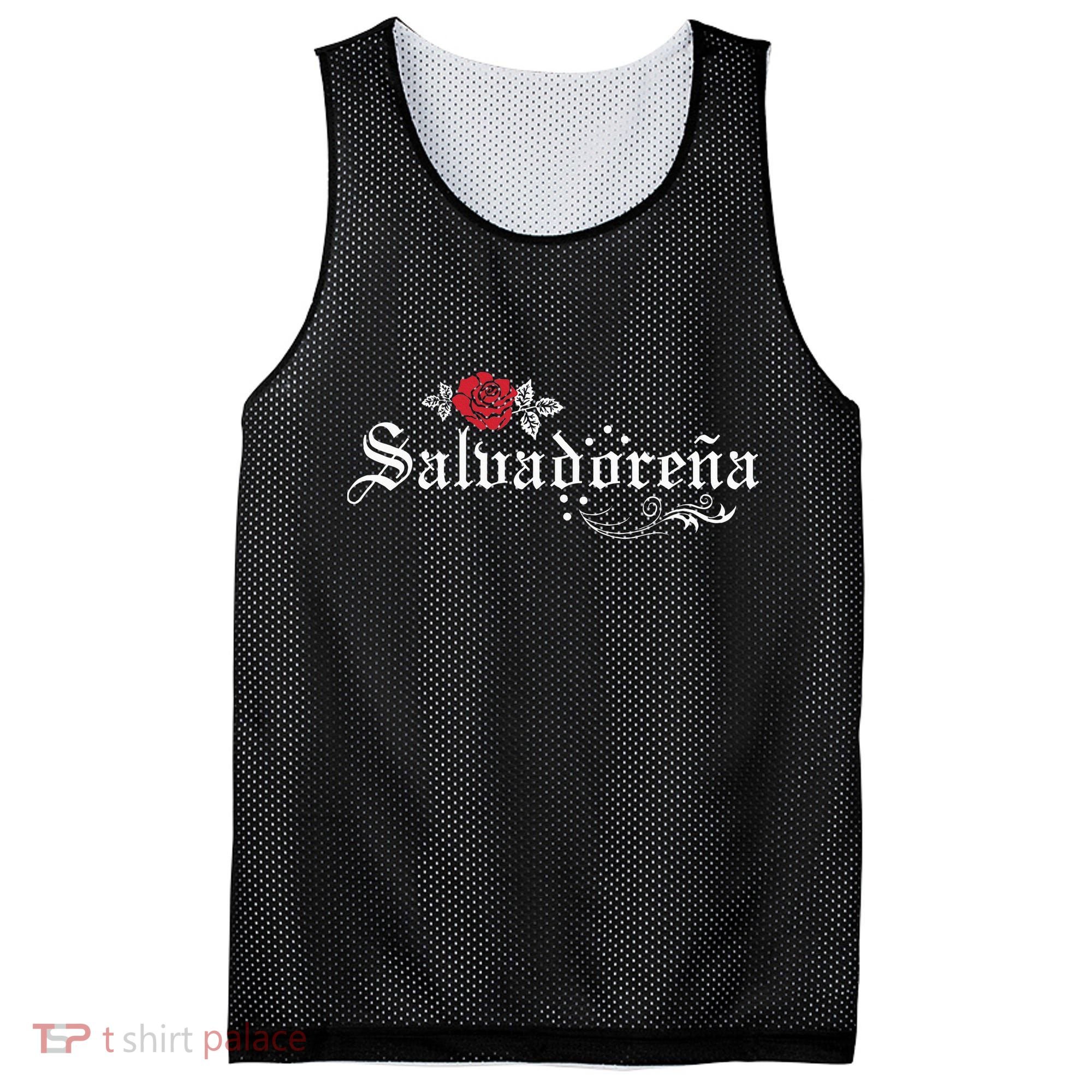 El Salvador SalvadoreñA Mesh Reversible Basketball Jersey Tank