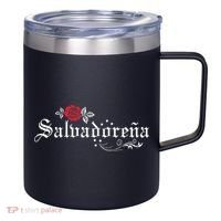 El Salvador SalvadoreñA 12oz Stainless Steel Coffee Mug thumb 0
