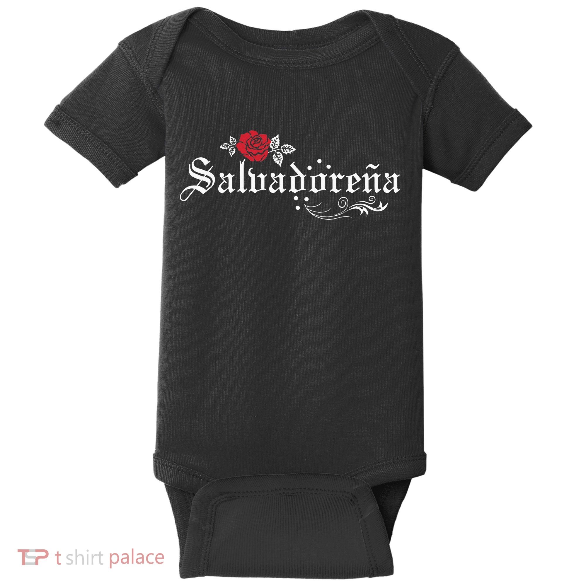 El Salvador SalvadoreñA Baby Bodysuit