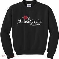 El Salvador SalvadoreñA Kids Sweatshirt thumb 0
