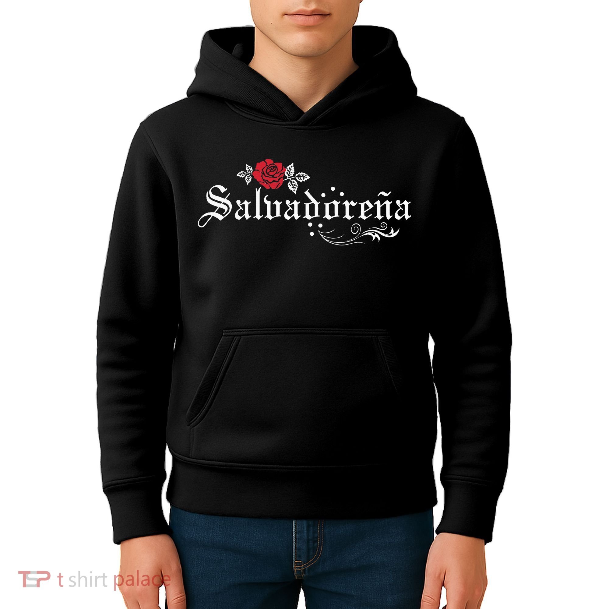 El Salvador SalvadoreñA Kids Hoodie