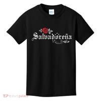 El Salvador SalvadoreñA Kids T-Shirt thumb 0