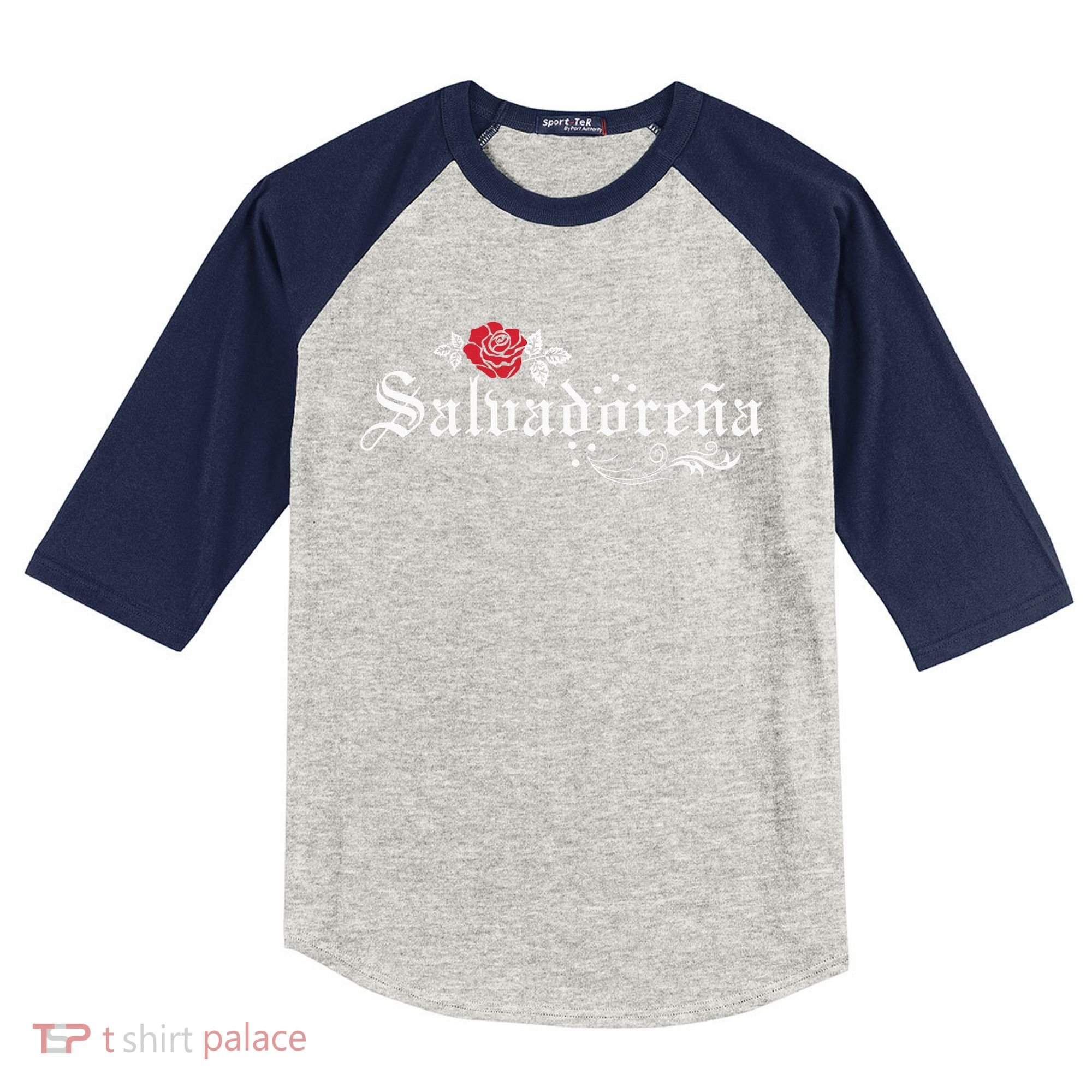 El Salvador SalvadoreñA Kids Colorblock Raglan Jersey