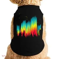 Electric Sky Space Galaxy Night Shade Doggie Tank thumb 0