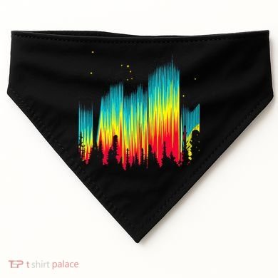 Electric Sky Space Galaxy Night Shade USA-Made Doggie Bandana
