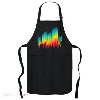 Electric Sky Space Galaxy Night Shade Apron