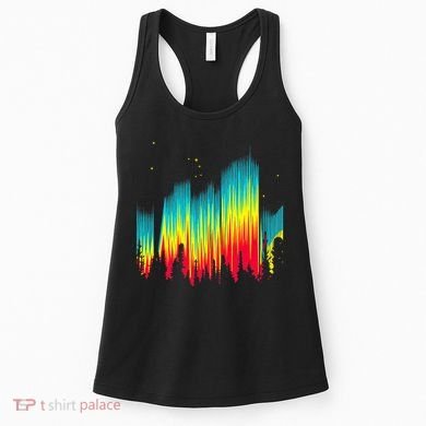 Electric Sky Space Galaxy Night Shade Women's Tank Top