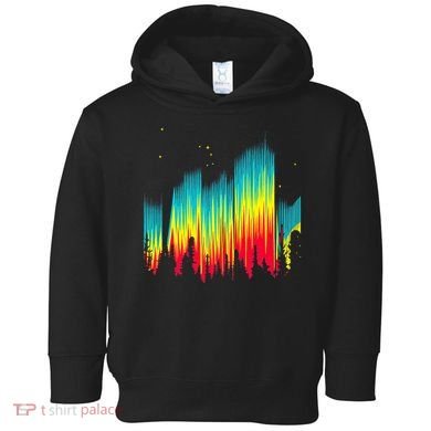 Electric Sky Space Galaxy Night Shade Toddler Hoodie